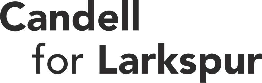 Candell for Larkspur Logo